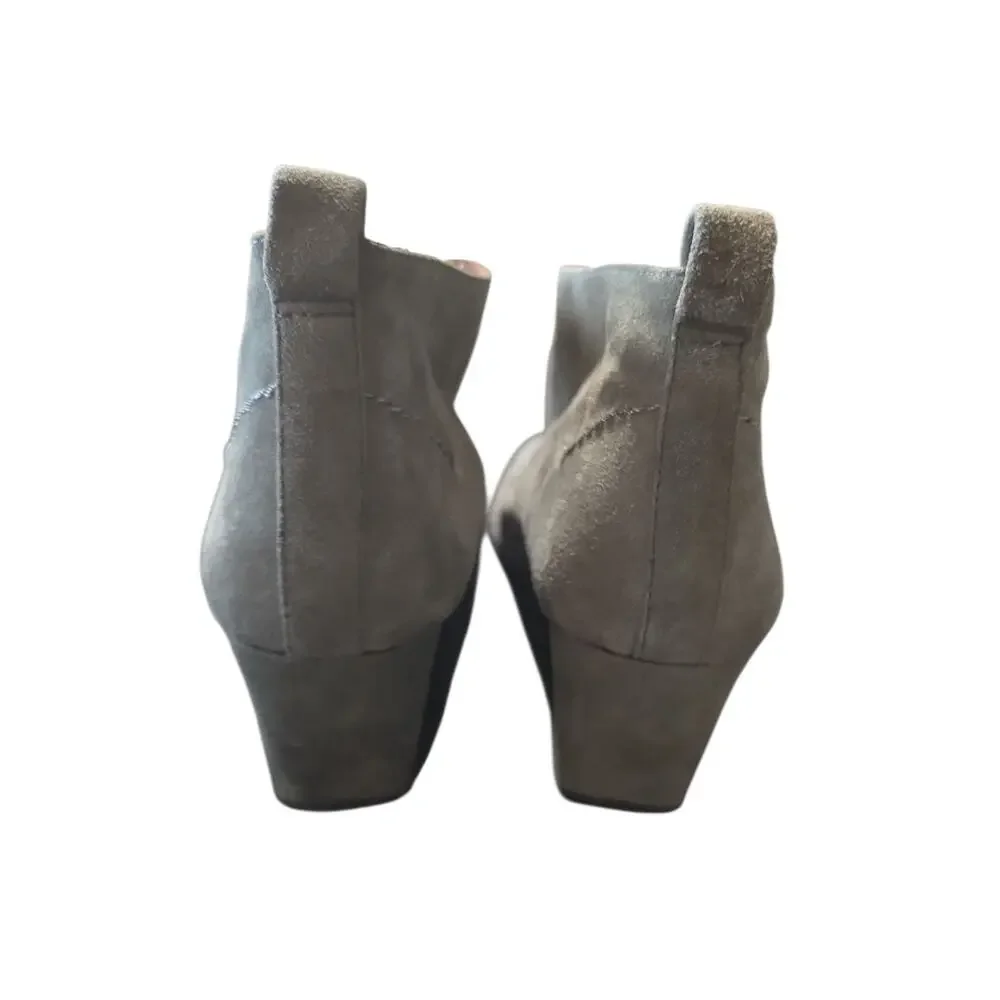 Gentle Souls ‘Ridgual’ Wedge Suede Ankle Boot